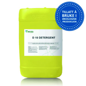 Gul dunk med d10 detergent