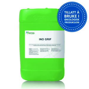 Grønn dunk med ino grif