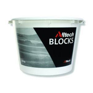 25kg bøtte med block