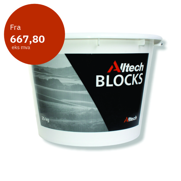 25 kg bøtte med Alltech mineraler